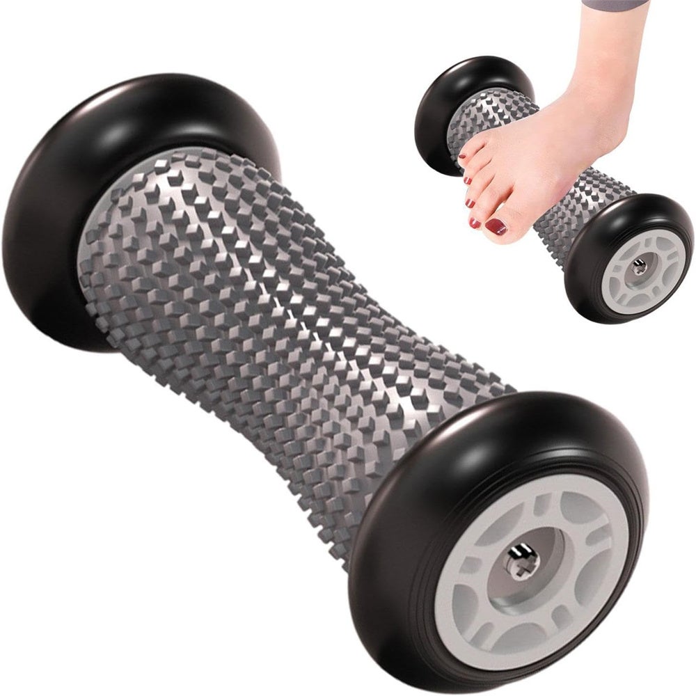 Rouleau De Massage Pour Pieds - Détente Muscles Jambes, Dos, Hanches - Portable, Idéal Sport, Yoga, Voyage