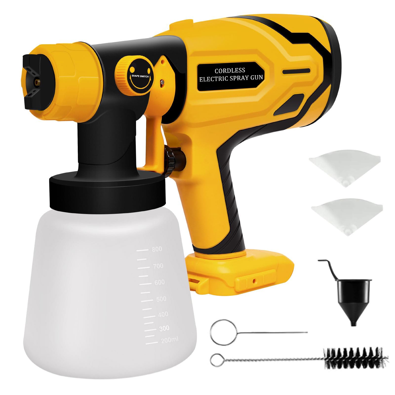 Pulverizador de pintura inalámbrico para batería Makita de 21 V ...