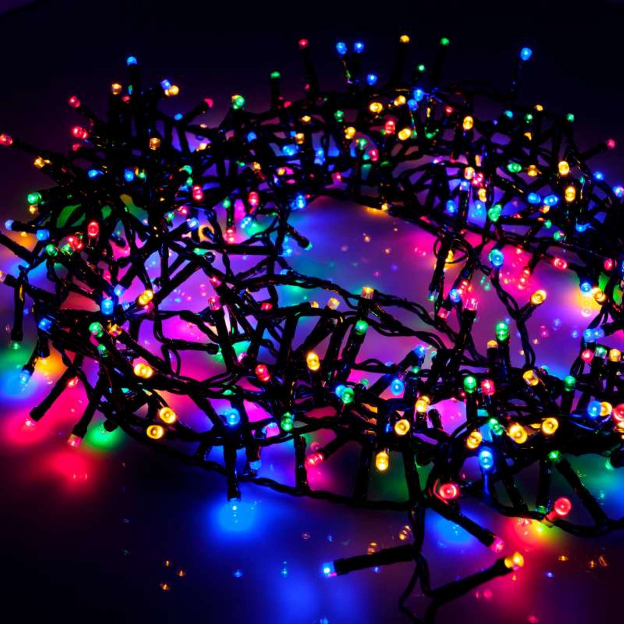 Guirlande Lumineuse Sapin De Noël 400 LED - 2m Avec 16 Branches, 8 Modes, IP44 Étanche - Pour Sapin 150-240cm, Blanc Chaud - 6