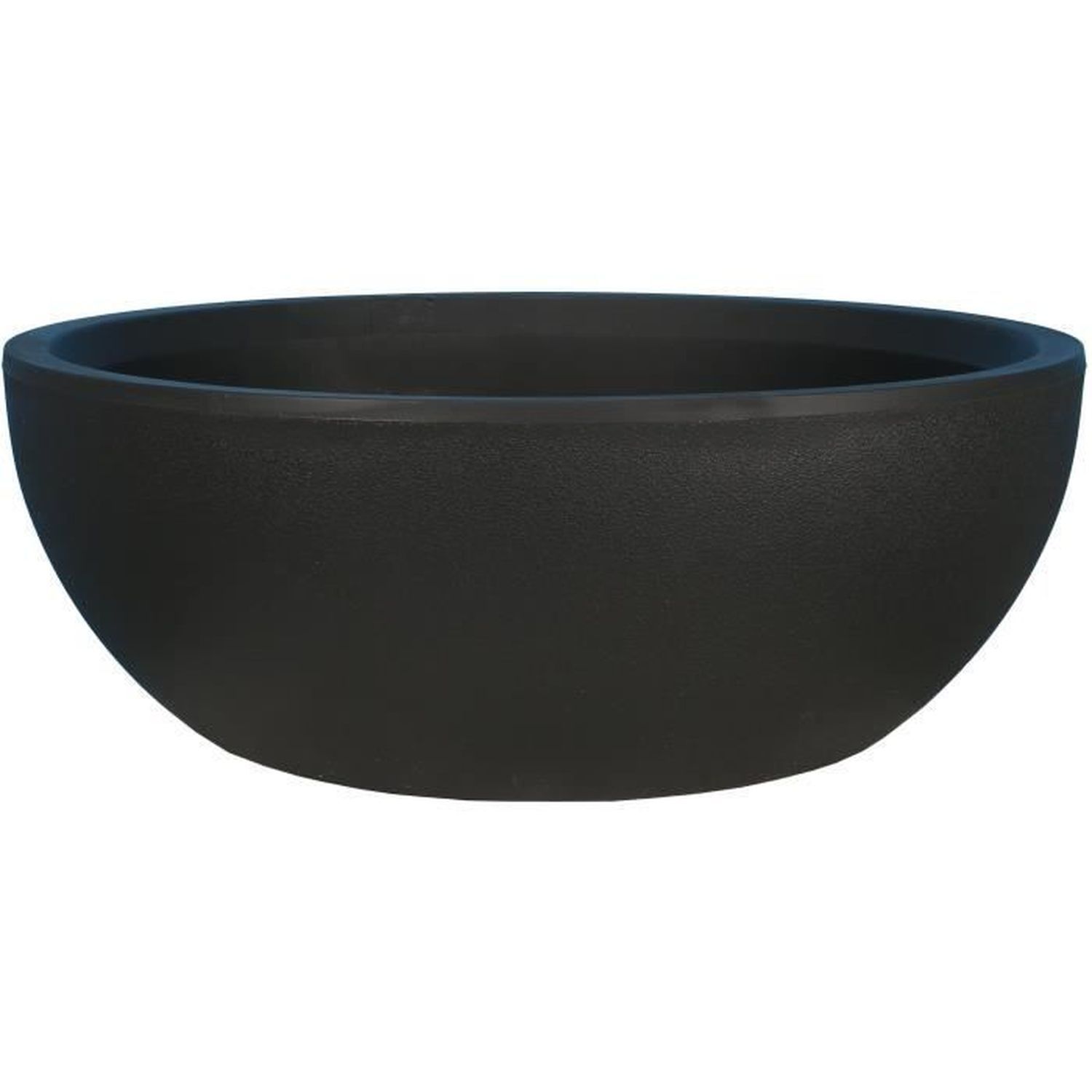 Ciotola per fiori antracite 45x22 cm
