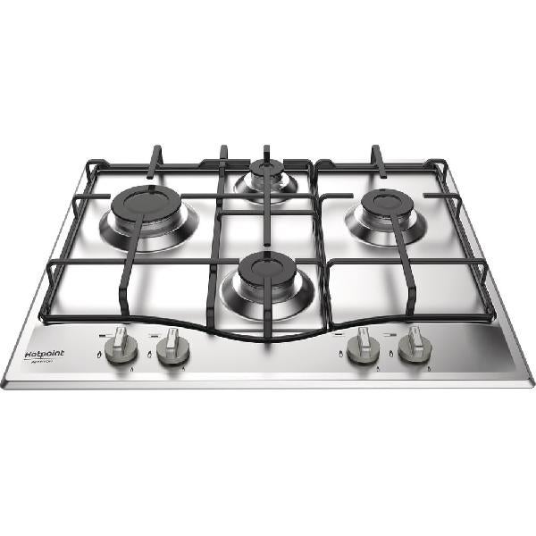 Hotpoint Ariston Placa De Gas Empotrada Hotpoint Pcn 642 Ix/Har De 4 Quemadores En Acero , Leroy Merlin