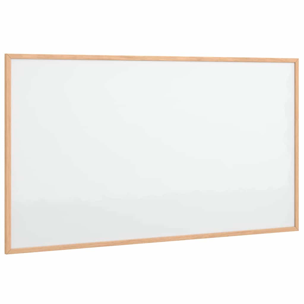 Tableau blanc magnétique avec cadre en bois de pin 100x55 cm ...