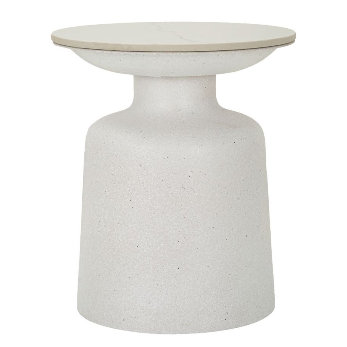 Stolik Kawowy Narvik, Metal, Biały, Seven Design