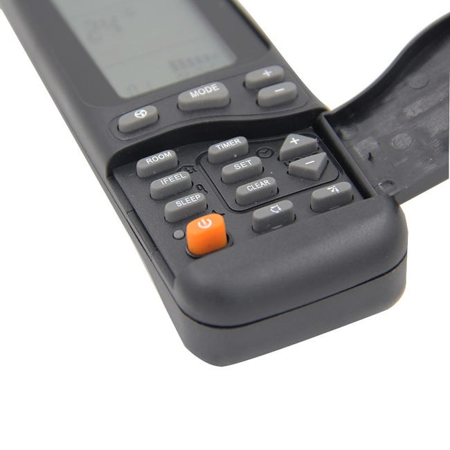 Télécommande Universelle Climatiseur 25-en-1 – Compatible Electra, Airwell, Emailair, Elco RC-3, Etc. – Piles AAA Non Incluses