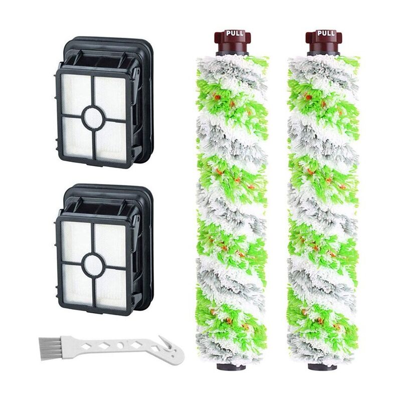 Zestaw zamienny szczotki rolkowe filtry BISSELL Crosswave i Series dla rodzin gospodarstw domowych palaczy akcesoria do odkurzacza