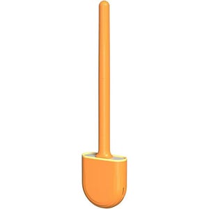 Brosse Wc avec support Inox & Acier Noir MSV