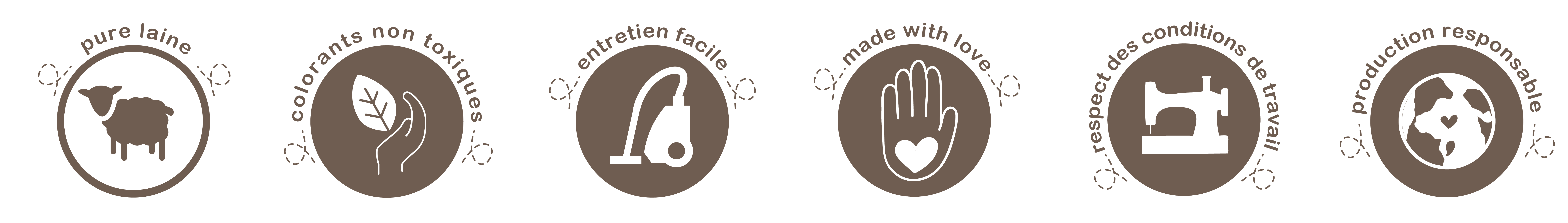 Tapis Contemporain Rectangle Laine 120x170cm Lhena brun rose M - 11