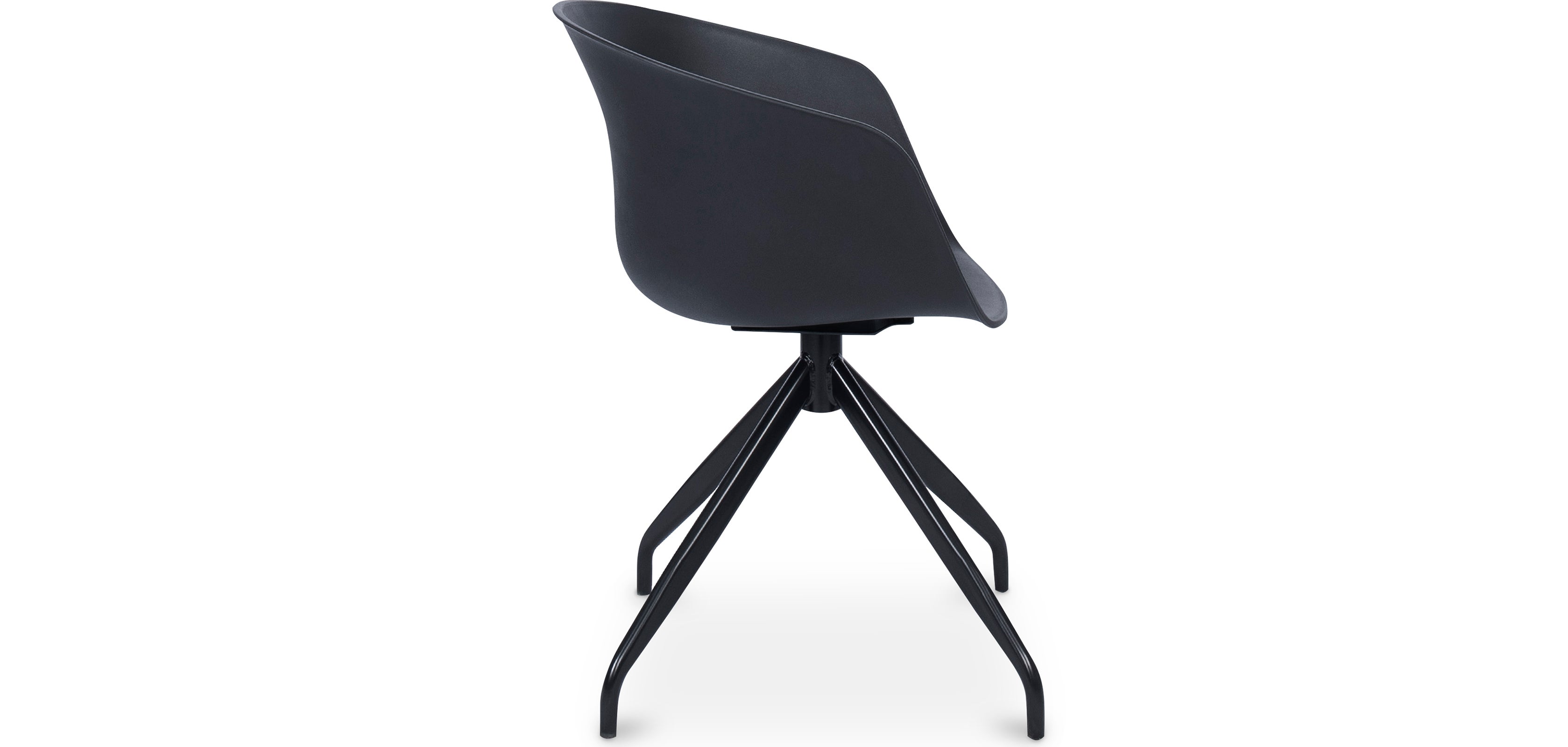 Silla de oficina de diseño con reposabrazos - 4