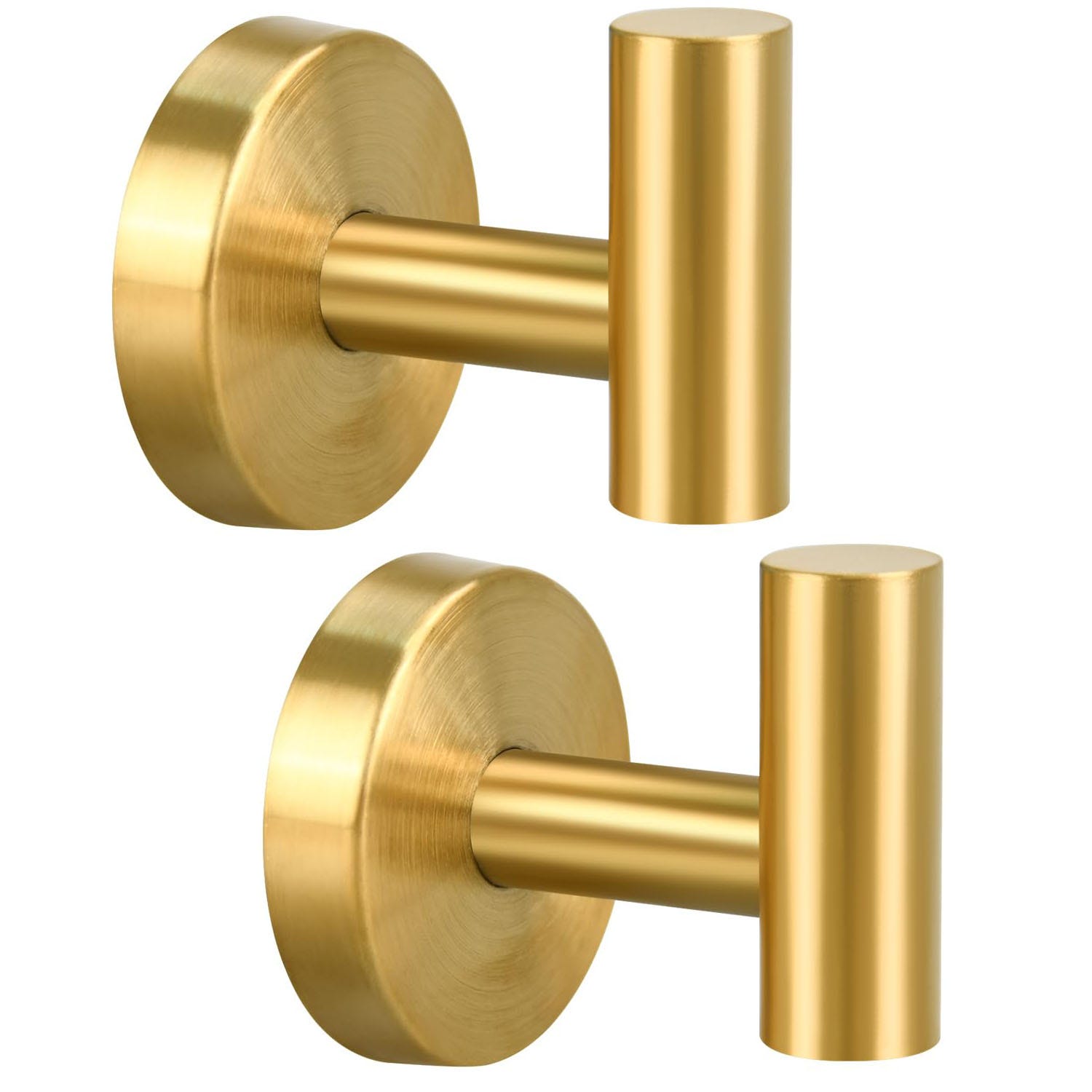 2 Ganci Asciugamani Acciaio Inox SUS 304 - Capacità 20kg, Finitura Nera, Per Bagno/cucina - Foto 4