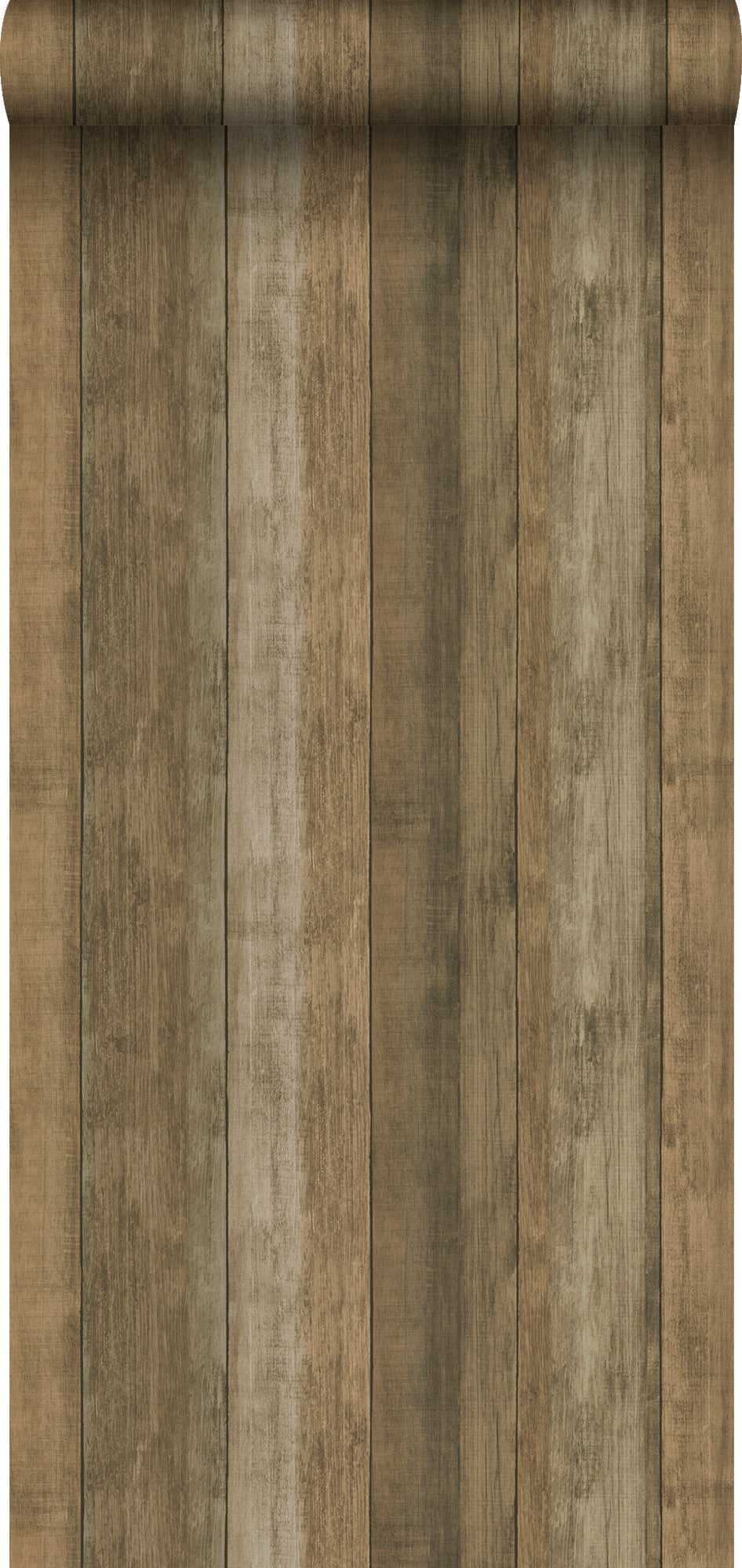 Tapeta wygląd drewna brązowym - 53 cm x 10 m - SANDERS &amp; SANDERS