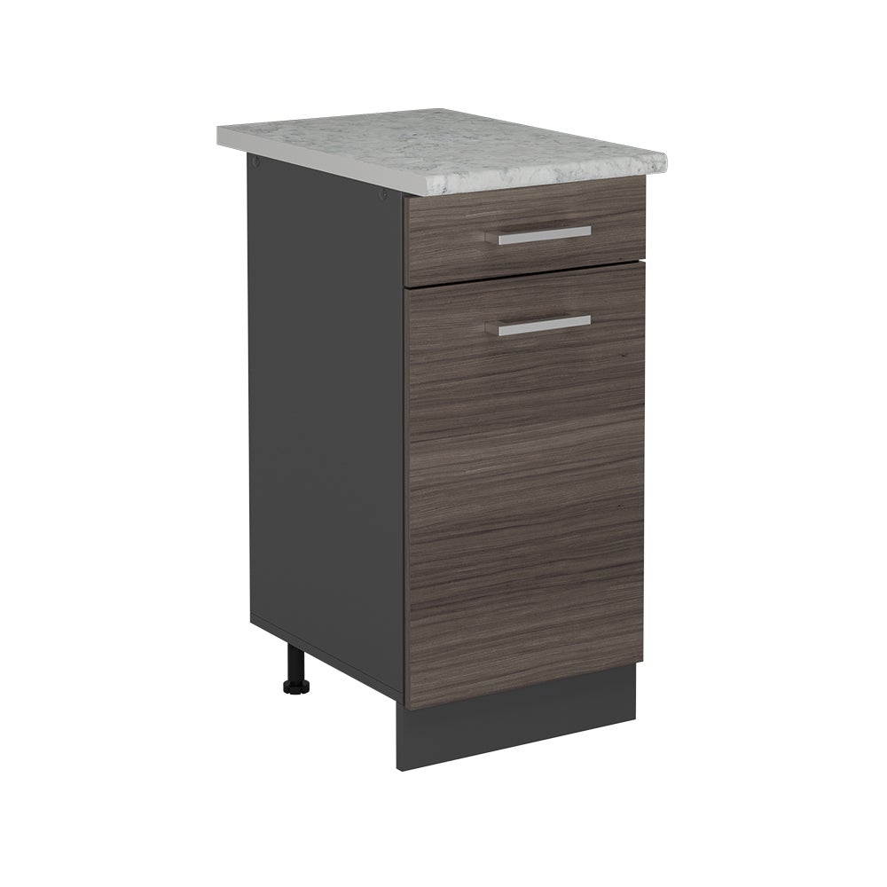Vicco Szafka dolna do kuchni R-Line, Szlachetna szarość, 40 cm BR Marmur