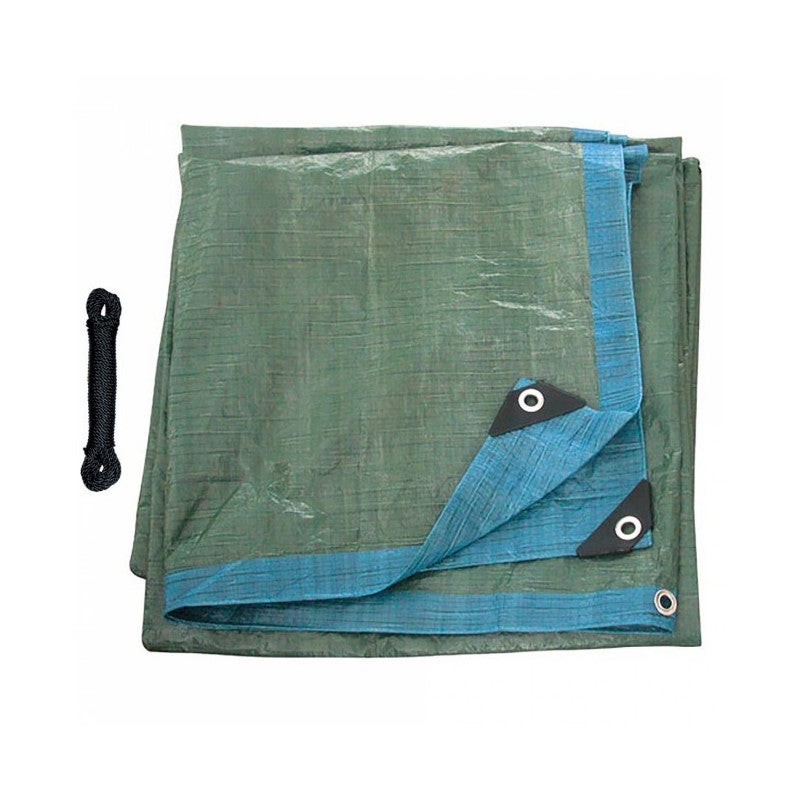 Bâche de protection multi-usages légère 65g/m² - Dimensions: 6 x 10 m ...