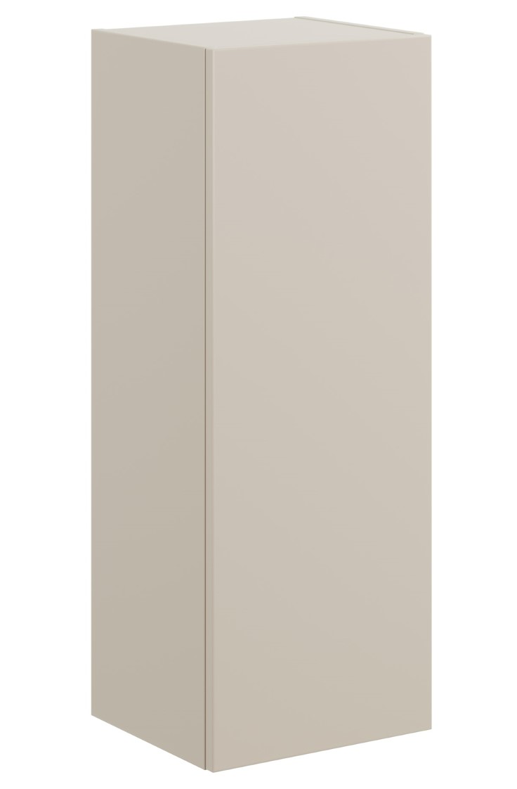 Półsłupek niski łazienkowy DALIA 80 cm kaszmir z półkami uniwersalny P/L