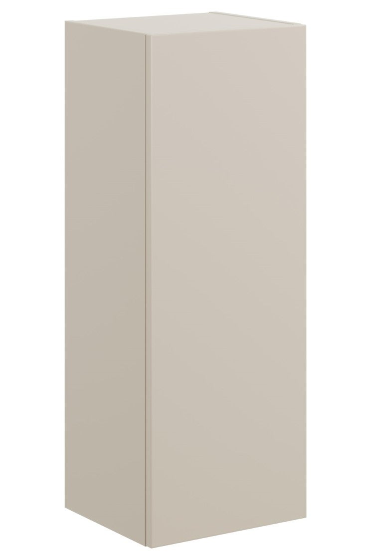 Półsłupek niski łazienkowy DALIA 80 cm kaszmir z półkami uniwersalny P/L