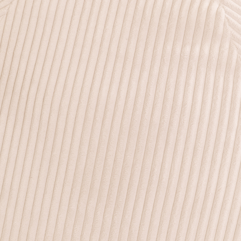 Pouf poire déhoussable velours côtelé BANANAIR 80x70 cm beige - 9