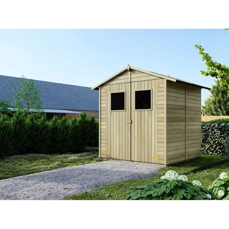 Domek ogrodowy ALTANKA 3,46 m2 - 1,90x1,82 m, drewniany, impregnowany, DOM218, 1szt.