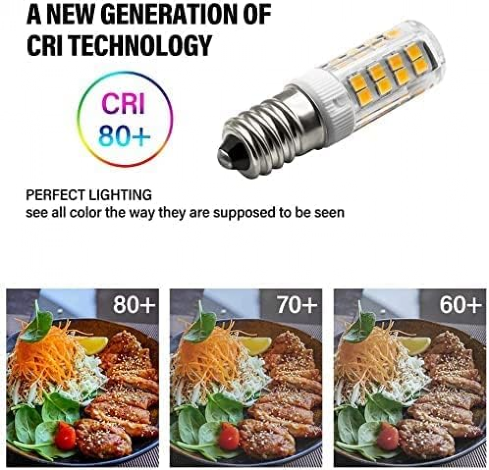 ampoules LED E14 3 W (équivalent à 30 W, 240 lm, lumière blanche 6000 K), ampoules en maïs, idéales pour les chambres, les salons, les cuisines, les j - 4