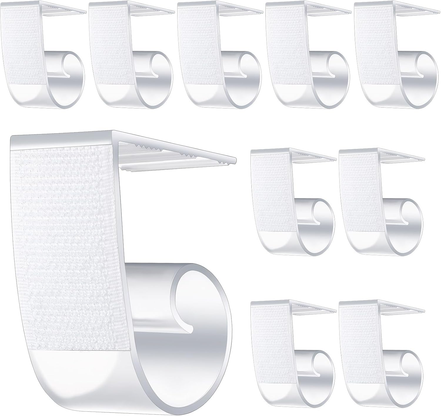 Lot De 10 Pinces D'étagère Borroughs - Galvanisées, Pour Rangement De Casseroles - Neuf