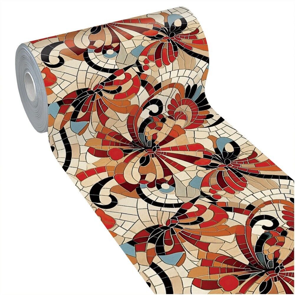 Alfombra de cocina 51x400 cm pvc suave antimanchas no se deshilacha impresión digital lavable dis_l