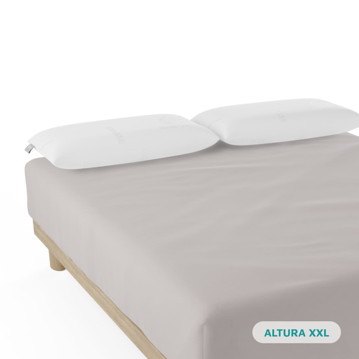 SGI Bedding Sábana Bajera Ajustable 100% De Algodón Egipcio De 600 Hilos Tamano Queen Suave Tejido De Saten Liso De 15 Pulgadas De Profundidad