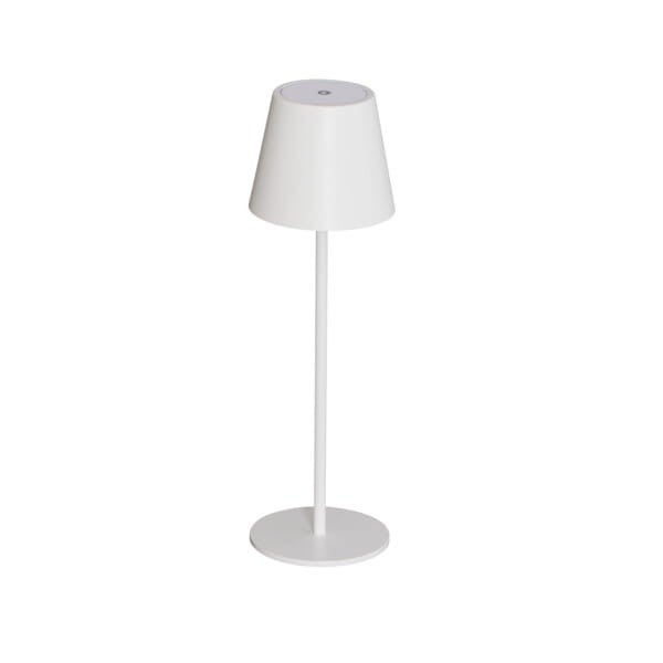 Lampa stołowa LED INITA 1,2W 3000K 150lm metal biała wym:37x11x11cm IP54 Kanlux