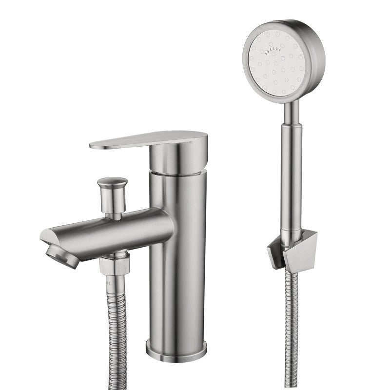 Robinet de Salle de Bain en Acier Inoxydable 304 avec Douchette 22cm, Flexible 1,5m, Mitigeur Eau Chaude Froide - 2