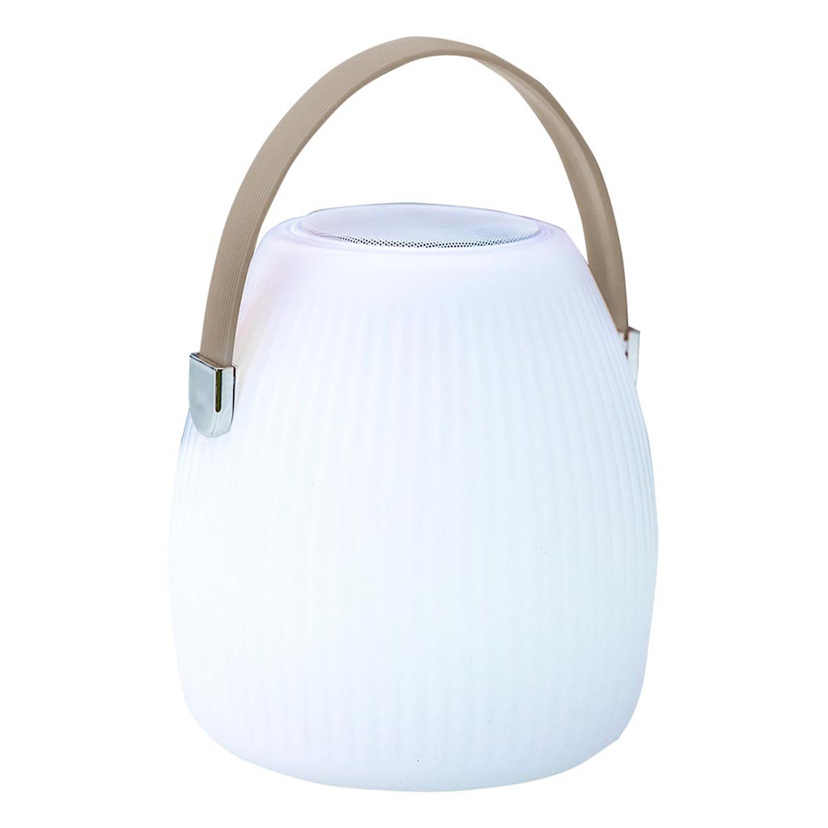 Lumisky MINI MAY PLAY – Kabellose Bluetooth-Lautsprecherlampe, IP44, 5 W, RGB & Weißes Licht, USB-aufladbar, Für Innen & Außen