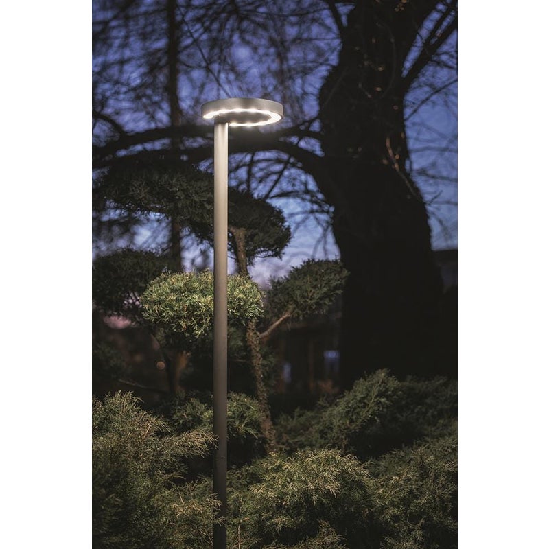 Latarnia ogrodowa Pole grafit LED 20W 3000K 950lm IP54 wym: 220 x 30 x 30 cm aluminium Nowodvorski Lighting