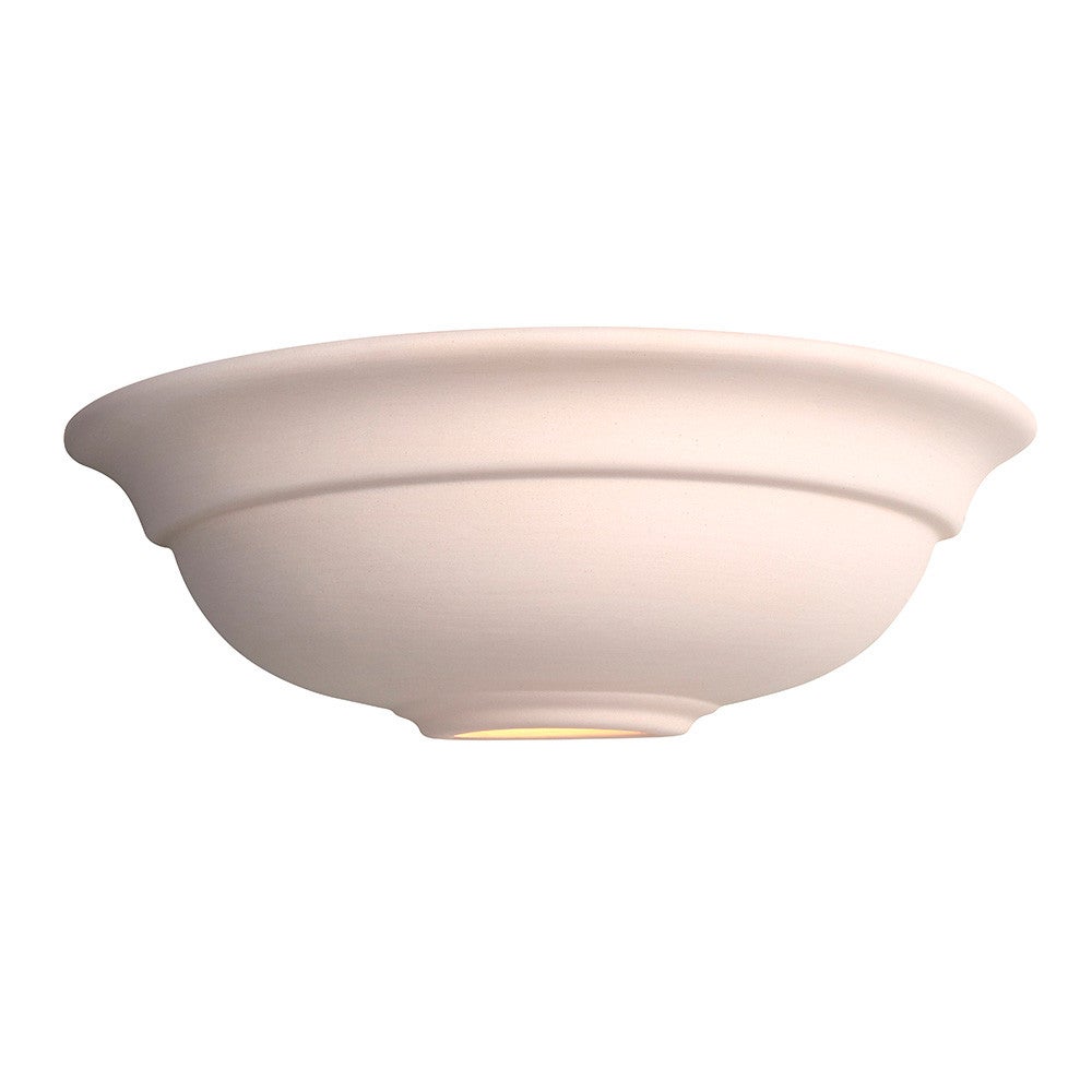 Kinkiet HILLSIDE biały 1xE27x20W ceramika / gips wym:10x31x15cm IP20 Endon