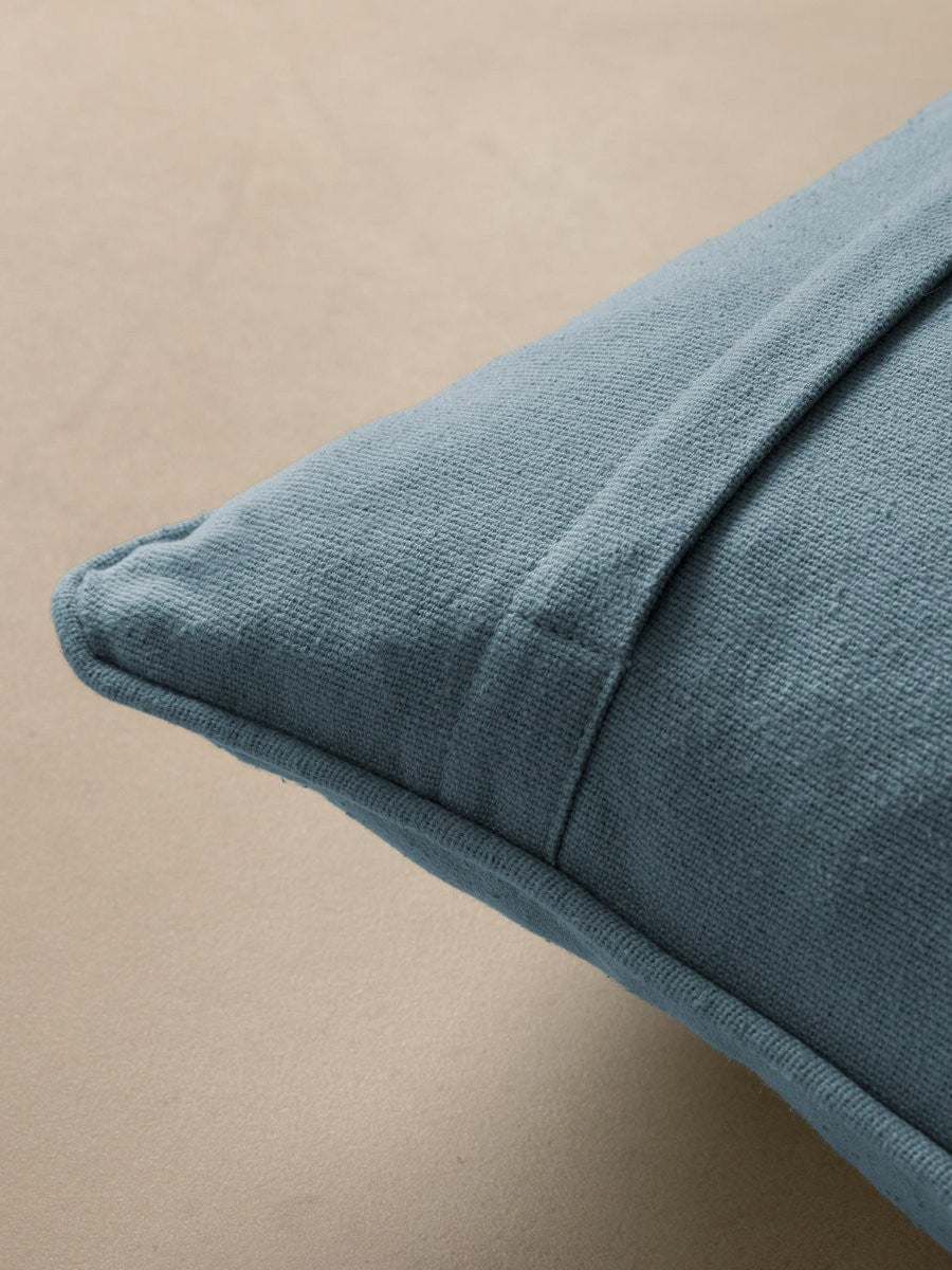 Coussin bleu Bloq 45 cm x 45 cm - 4