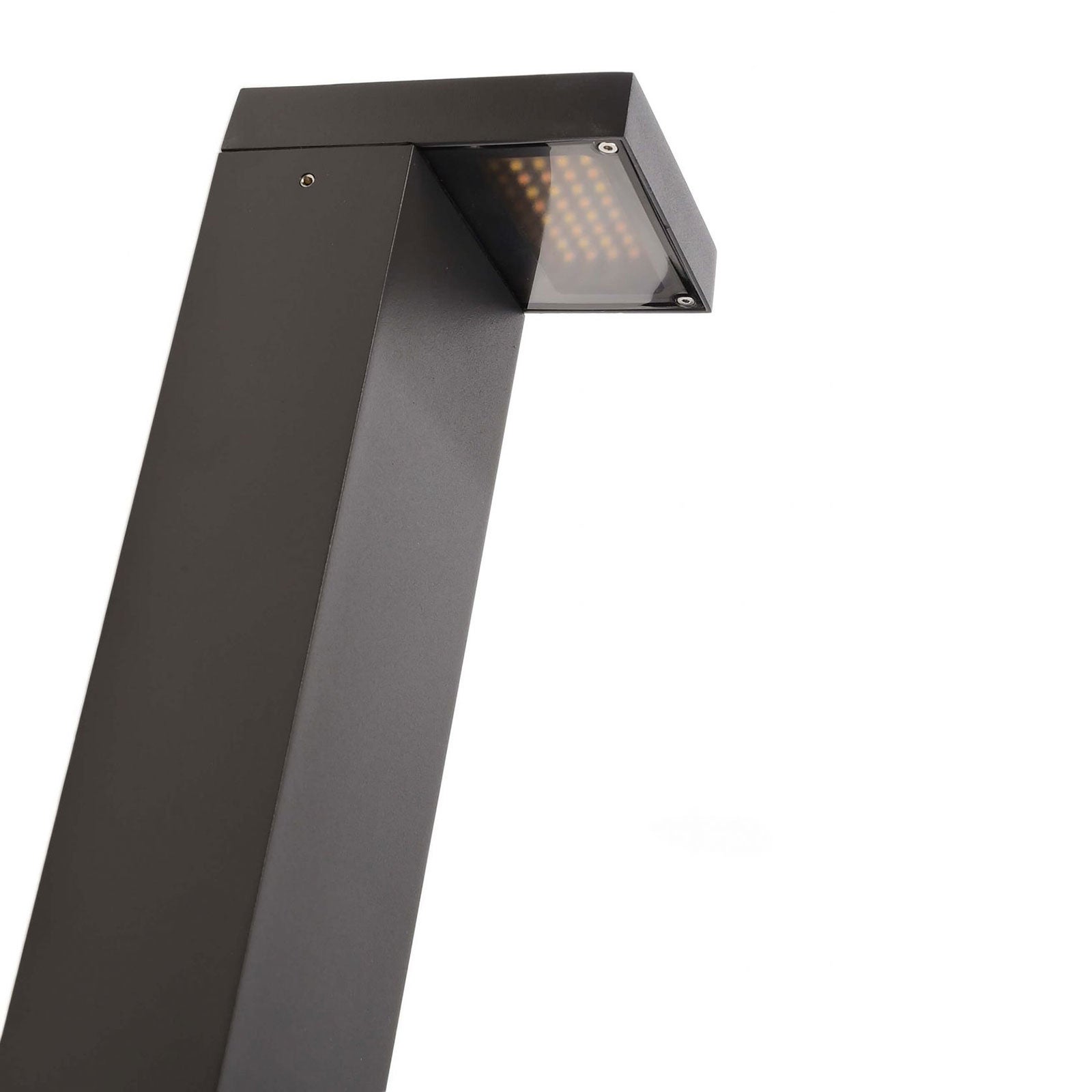 LERNA 1000 Lampadaire colonne électrique multiprise LED 7W CCT 3000K 4000K IP65 2 prises éclairage de jardin garage 230V 100cm - 3