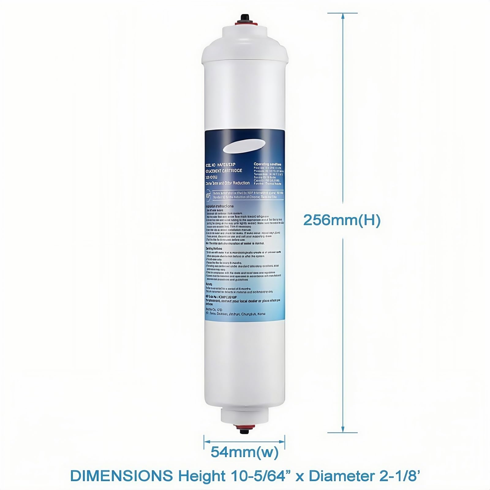 Lot de 2 filtres à eau pour réfrigérateur Samsung DA29-10105J HAFEX/EXP WSF-100, DA99-02131B, EF9603, HAIER LG - 3