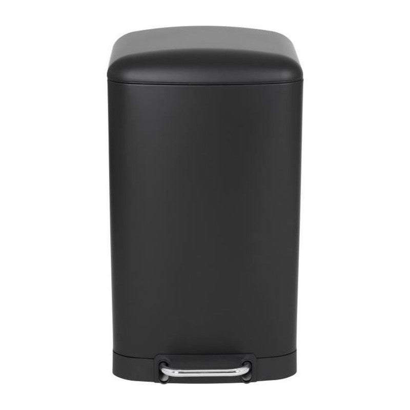 Kosz na Śmieci z Pedałem Inox GREENWICH czarny 40L
