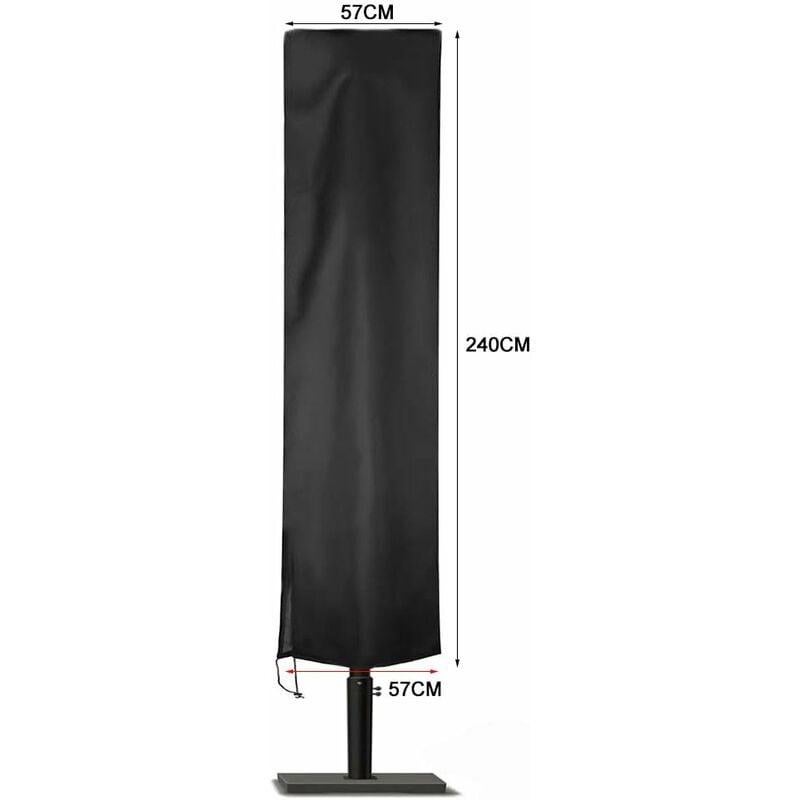 Custodia Protettiva Per Ombrellone Con Asta Telescopica - Tessuto Oxford 210D Impermeabile - Adatta Per Ombrelloni Da 2 A 4 M - 2