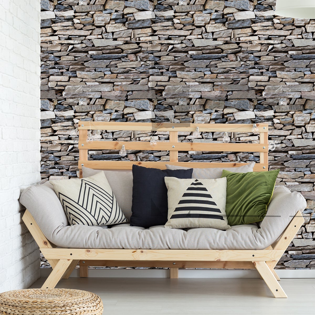 Adesivi pietre Sarde - Sticker adesivo - adesivi murali - 60x60cm - 4