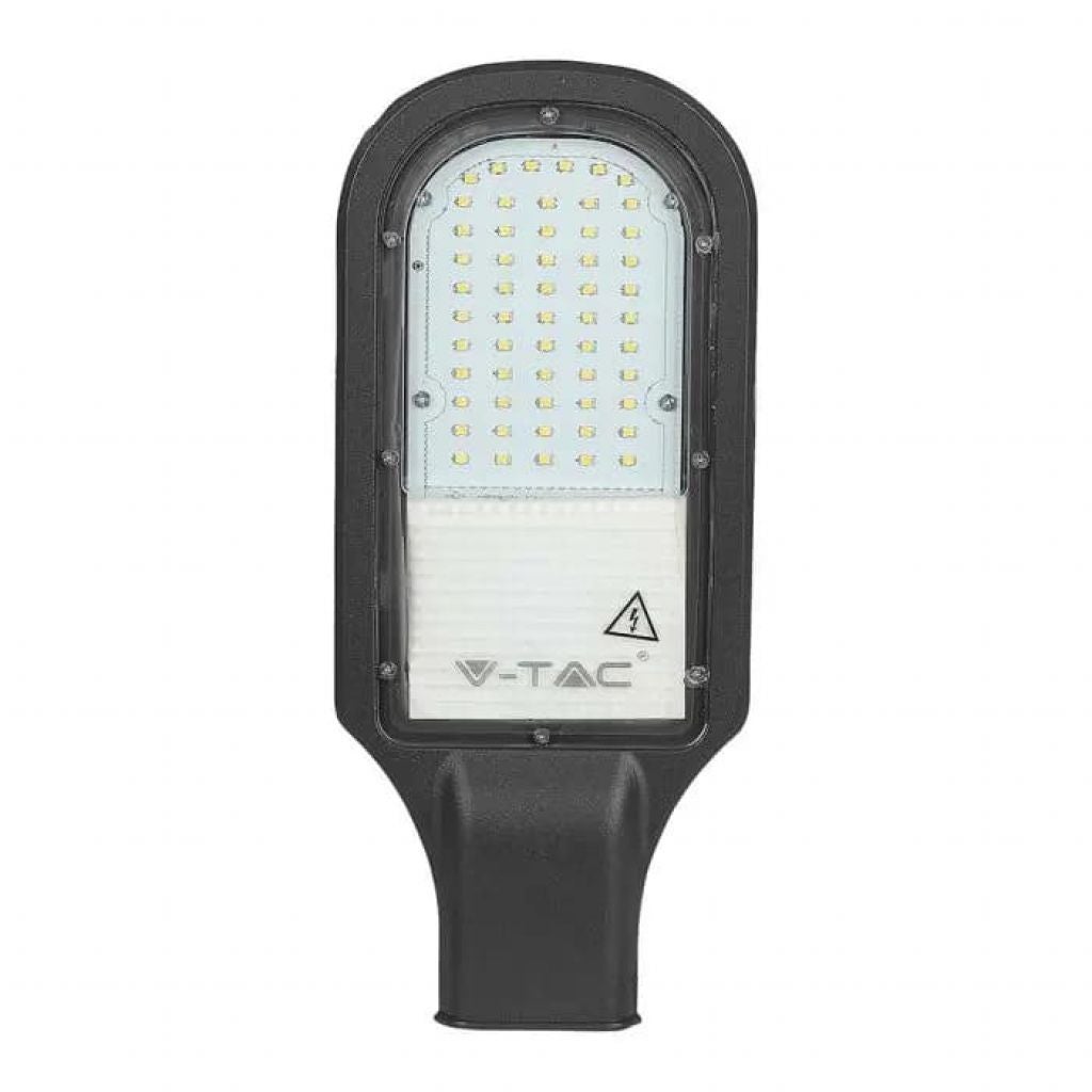 Lampa uliczna LED Samsung Chip 30 W, ciemnoszara, 4000 K, IP65