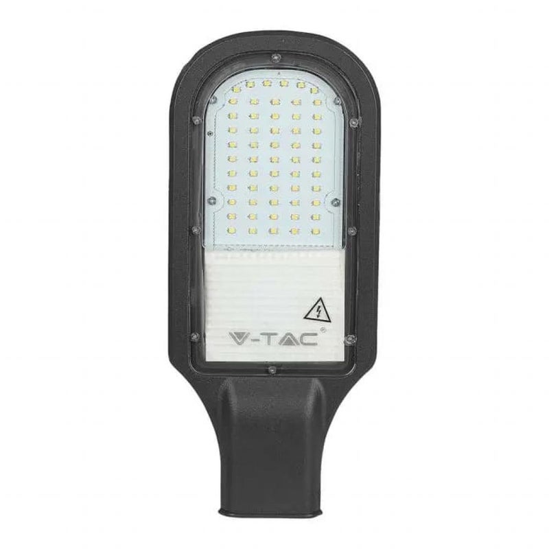 Lampa uliczna LED Samsung Chip 30 W, ciemnoszara, 4000 K, IP65