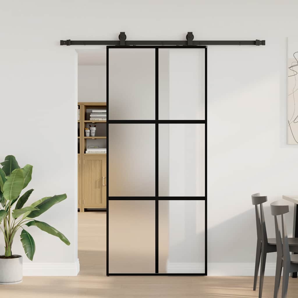 Con panel de vidrio insertado