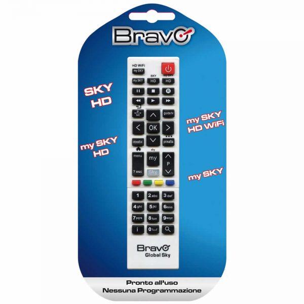 Pilot do telewizora marki Bravo model GLOBAL SKY