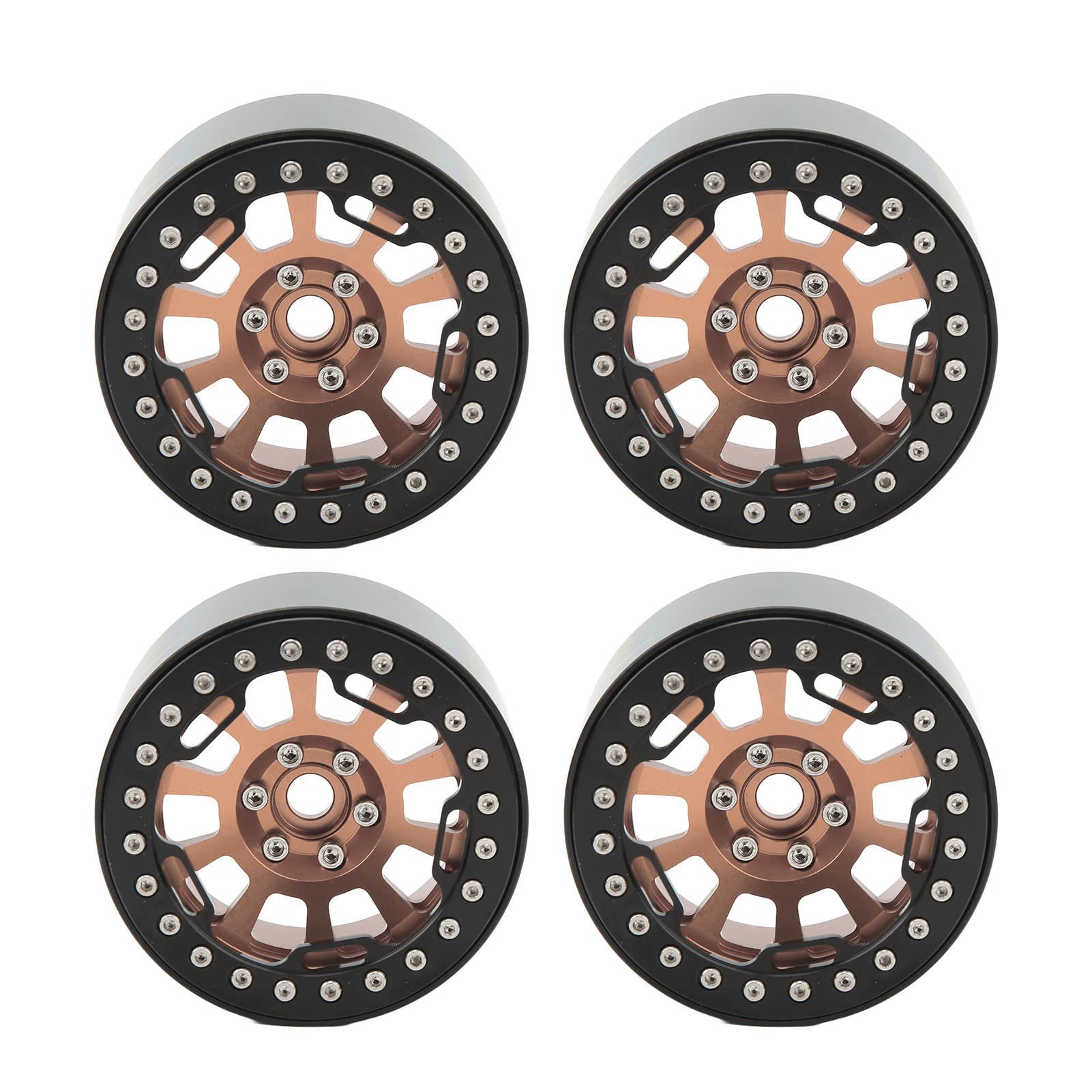 XIASABA Écrou De Moyeu Avant ARRMA 1/7 1/8 – Alliage Aluminium Anodisé, Usiné CNC, 15x7 Mm, 10 G – RC Upgrade
