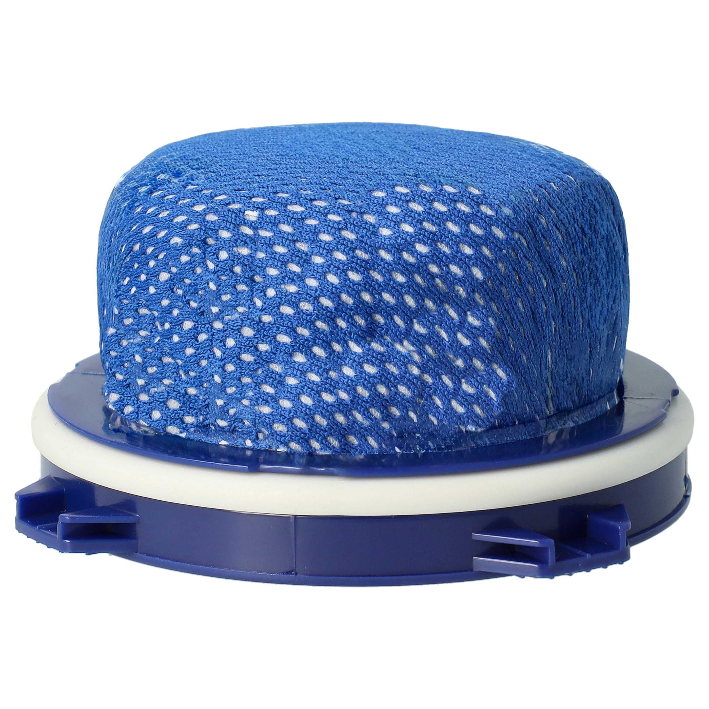 vhbw Filtre remplacement pour Samsung DJ97-02649B, DJ9702649A, DJ9702649B, DJ97-02649A pour aspirateur - filtre de sortie d'air, bleu - 2