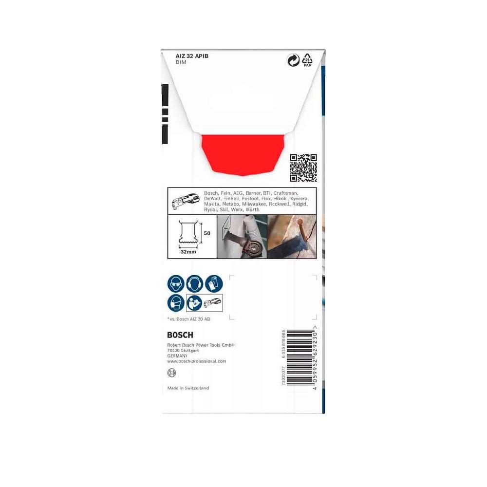 Lame pour coupe plongeante PRO AIZ 32 APIB Bosch Pro - 2608669066 - 3