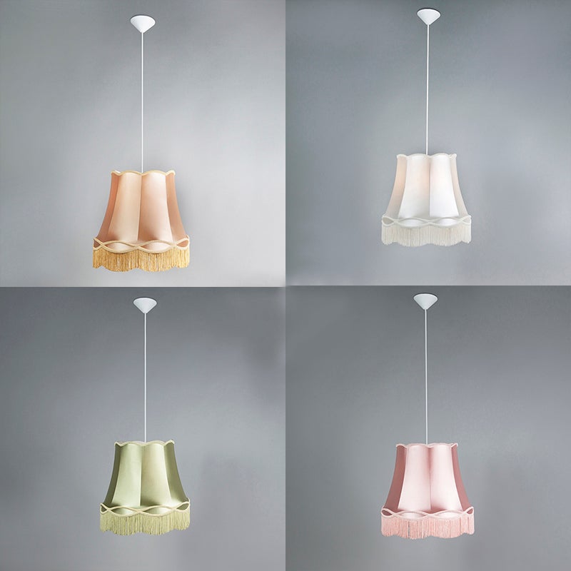 Zestaw 4 lamp wiszących w stylu retro kolorowych 45 cm - Granny