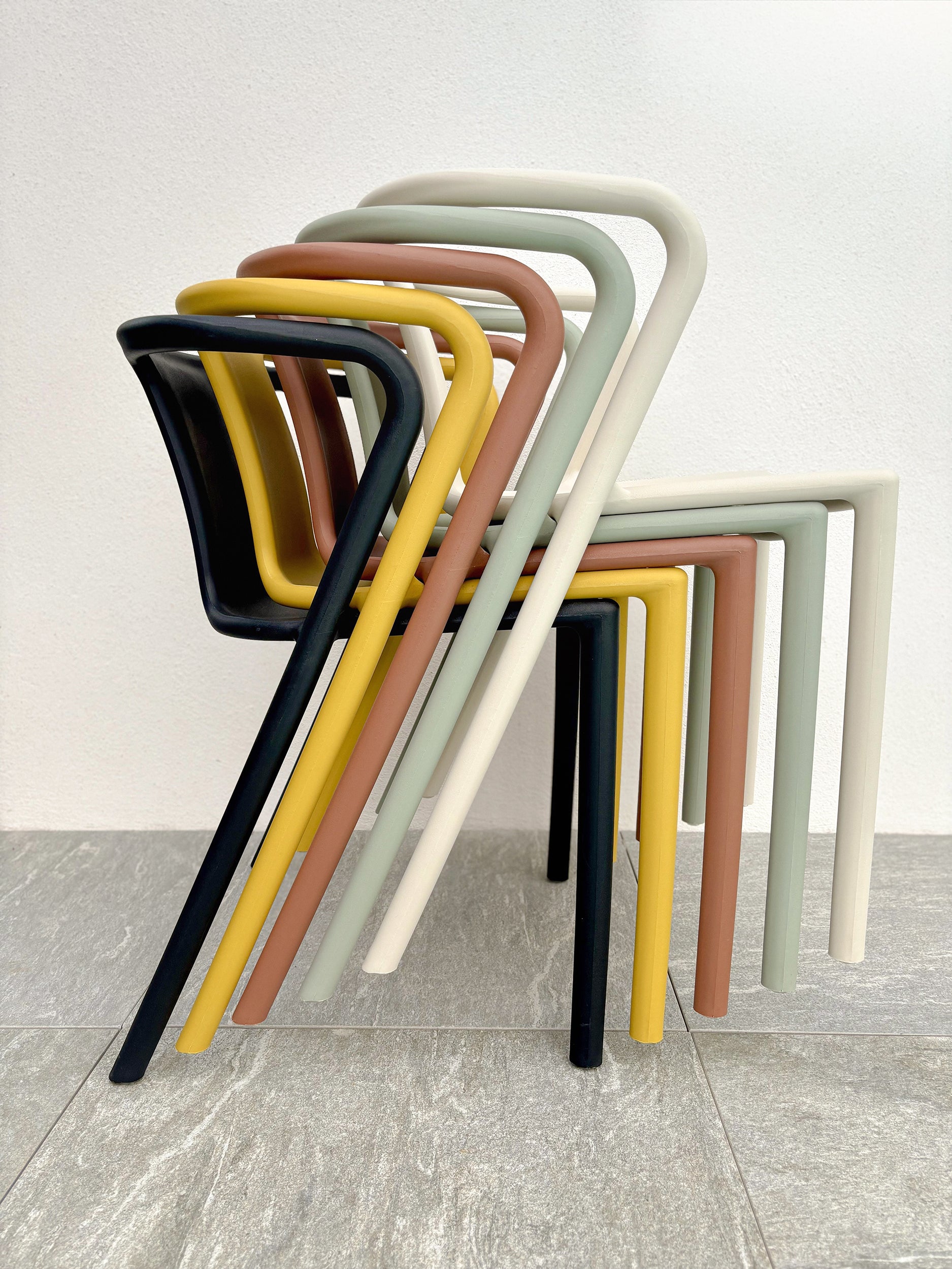 Poltrona de jardim empilhável em polipropileno DIEGO - CITY GARDEN - 5