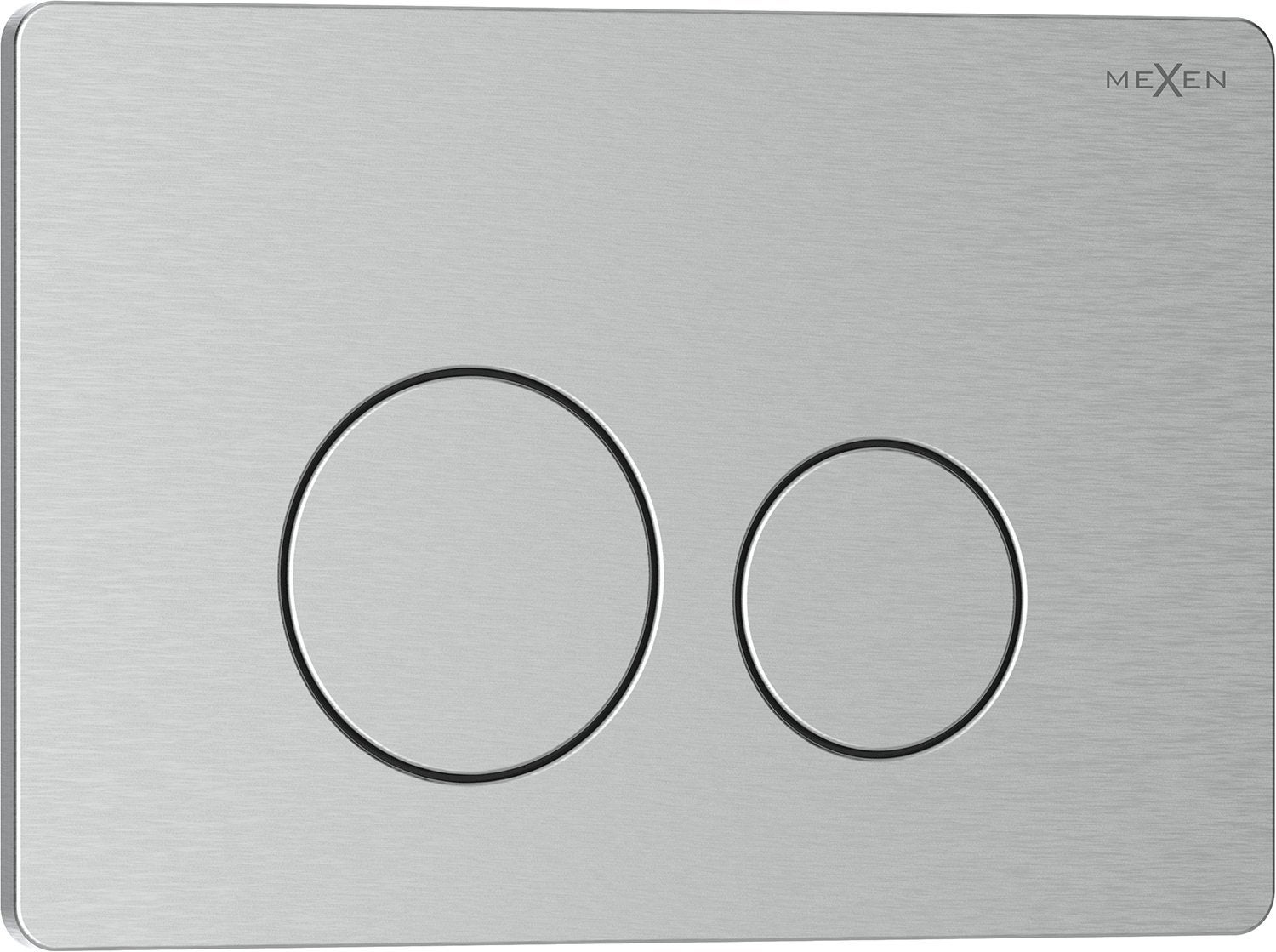 Mexen Tex 06 przycisk spłukujący stal nierdzewna, inox - 6106-10
