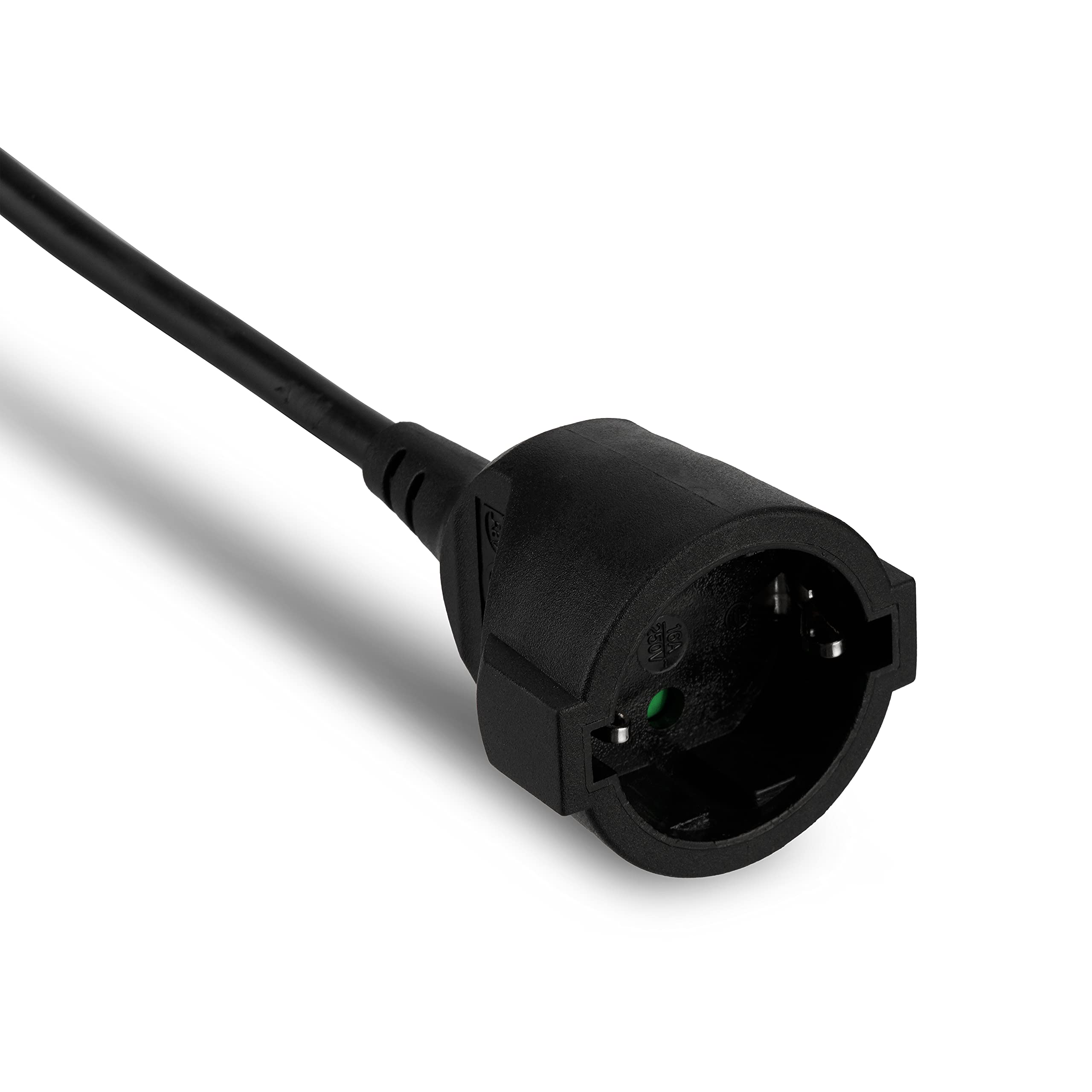 Cable H05VV-F 3G 1,5 10 m noir - 4