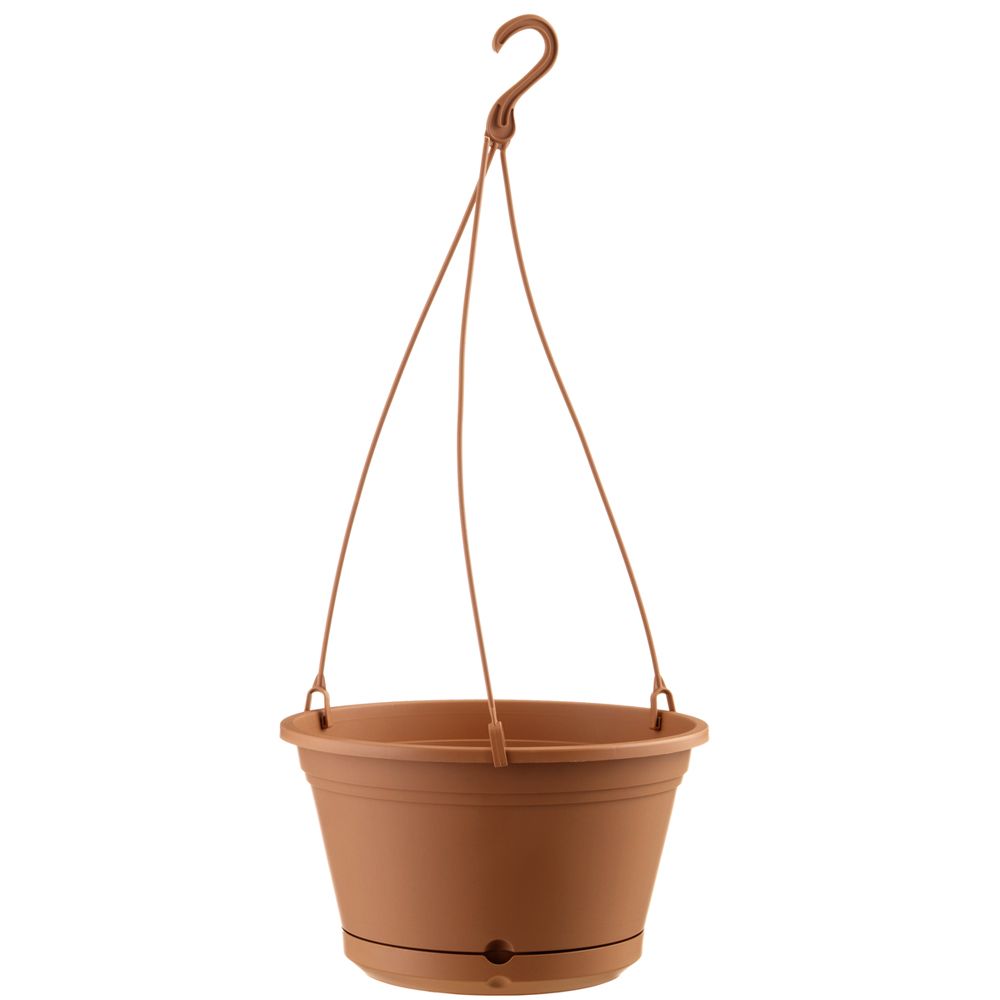2 Vasi Da Fiori Sospesi Con Auto-irrigazione: Vaso Appeso Con Vassoio Visibile E Base Rimovibile, Per Esterni E Interni