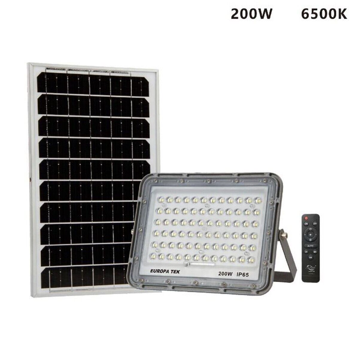 Precision Solar Led Module FOCO LED PANEL SOLAR CREPUSCULAR CONTROL REMOTO 200W ET-31142 S12D ...