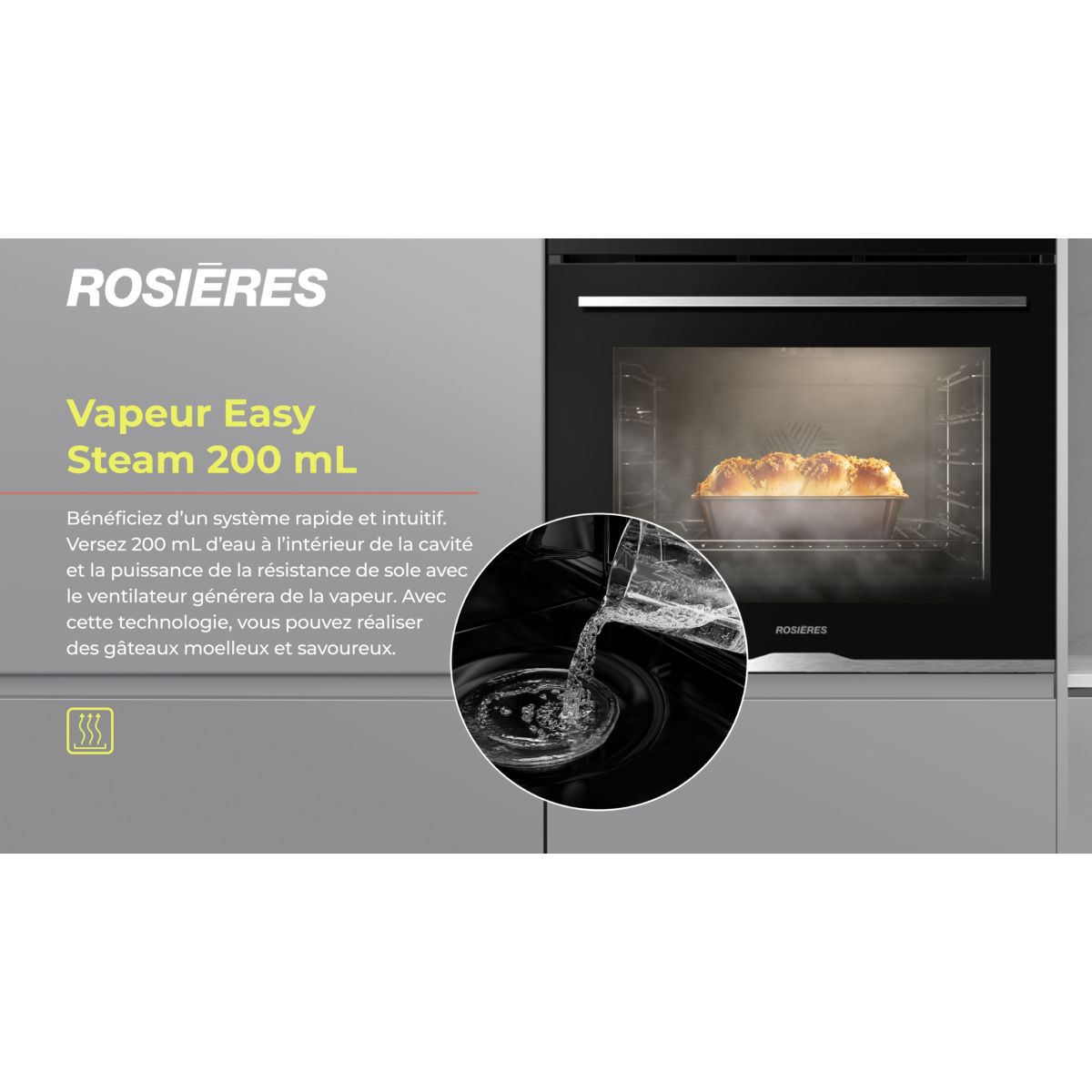 Four encastrable ROSIERES FC3O5871PN - 2