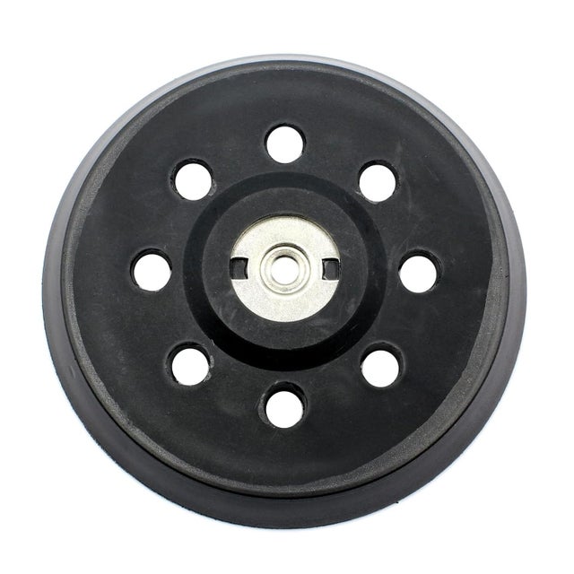 Plateau de Ponçage 125mm - Compatible Metabo SXE 325, Intec 425, Turbotec 631220000 (Noir)